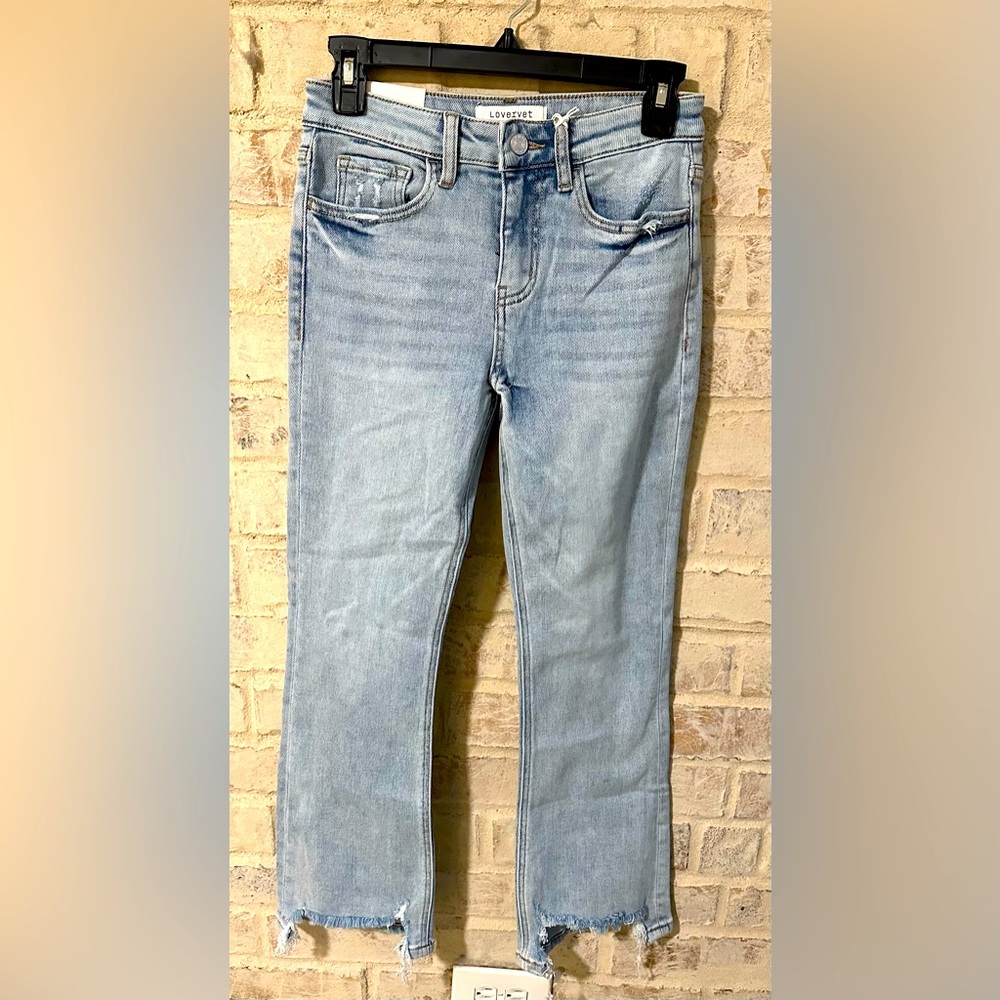 Lovervet High Rise Kick Flare Jeans